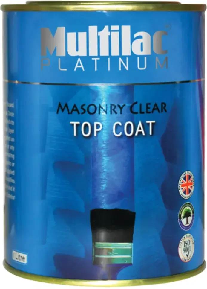 Multilac Platinum Masonry Clear Top Coat (Gloss)