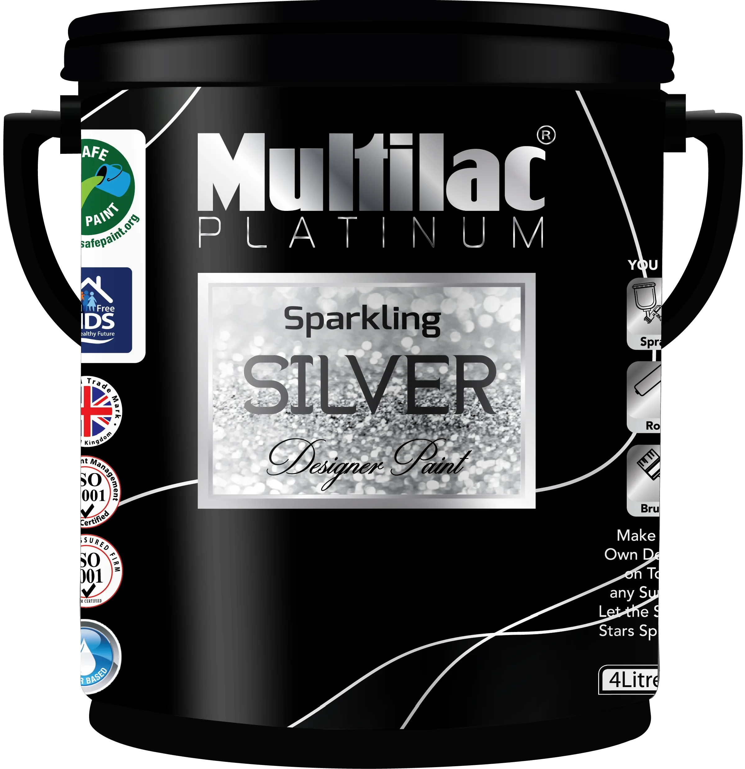 Multilac Platinum Sparkling Silver