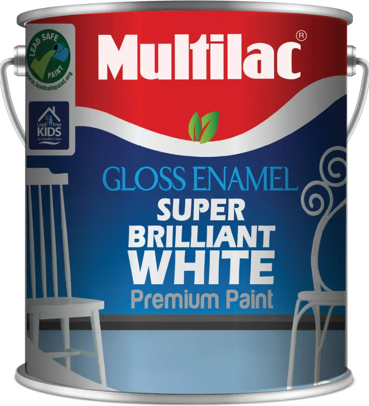 Multilac Gloss Enamel Super Brilliant White Premium Paint