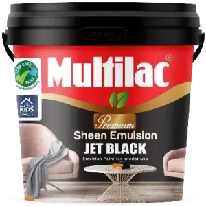 Multilac Premium Sheen Emulsion Jet Black