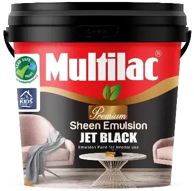 Multilac Premium Sheen Emulsion Jet Black