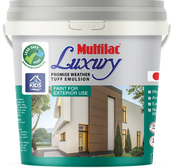 Multilac Luxury Promise Exterior Emulsion (Brilliant White)