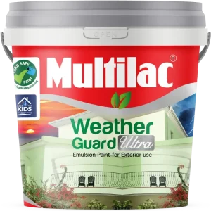 Multilac Weather Guard Ultra Exterior Emulsion (Jet Black)