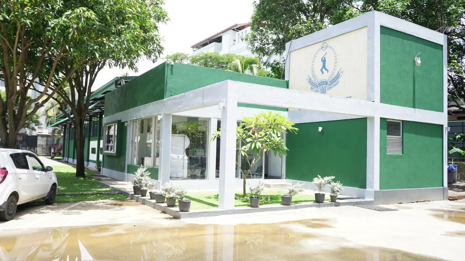 Painting of MCA Cricket Academy Image