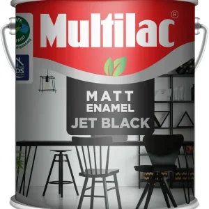 Multilac Matt Enamel Jet Black