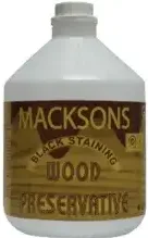 Macksons Wood Preservative Stain (Black Solvent Base)