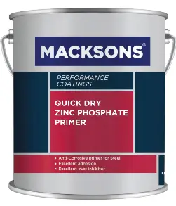 Macksons Q/D Metal Primer Zinc Phosphate (Matt White)