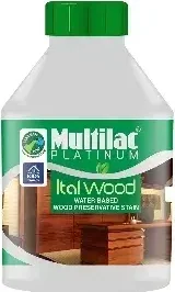Multilac Platinum Italwood Waterbase Wood Laquer (Matt - Exterior)